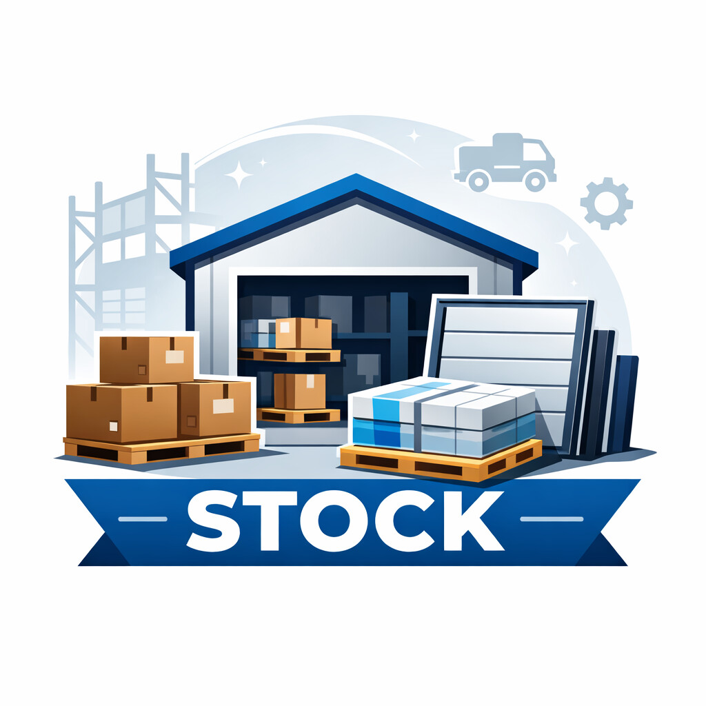 Portes de garage et stock disponible